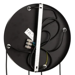 EMIBIG LIGHTING Pendellampe Starla rund 4 lyskilder grafit/amber/klar Outlet