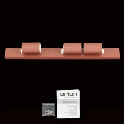 ORION Penn downlight, korallrød, lengde 60 cm, aluminium/aluminium Sale