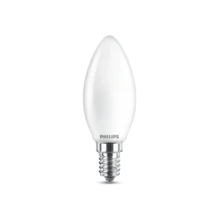 Philips Classic LED-pære E14 B35 6,5W 2 700 K matt Hot