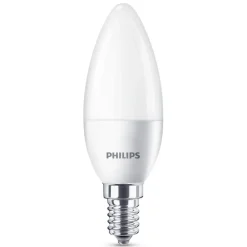 Philips E14 4,3 W 840 LED-mignonpære matt Outlet