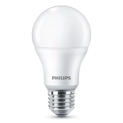 Philips E27 LED-pære A60 8 W 2 700 K matt 6-pakk Discount