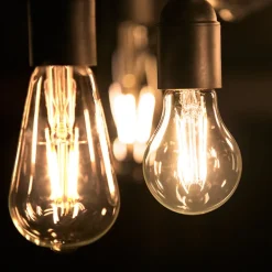 Philips E27 LED-pære filament 4,3W 2 700K| E27 Pærer|Filament Pærer