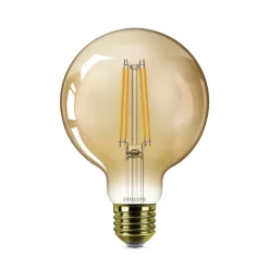Philips E27 LED-pære globe G95 3,1W 1 800 K gull| Filament Pærer|Filament Pærer
