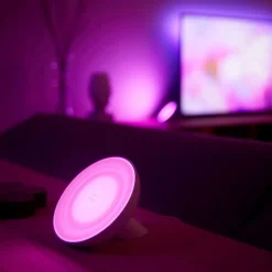 Philips Hue Bloom bordlampe hvit, White & Color| Smarthus Belysning|Bordlamper