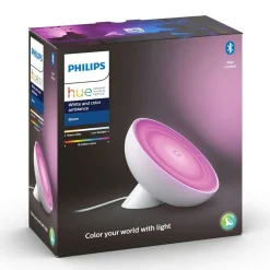 Philips Hue Bloom bordlampe hvit, White & Color| Smarthus Belysning|Bordlamper
