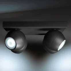 Philips Hue Buckram 4 lyskilder dimmebryter svart Outlet