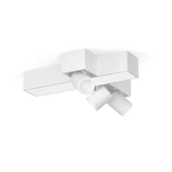 Philips Hue Centris Cross LED-spotlight, hvit, 3 lyskilder RGB CCT Outlet