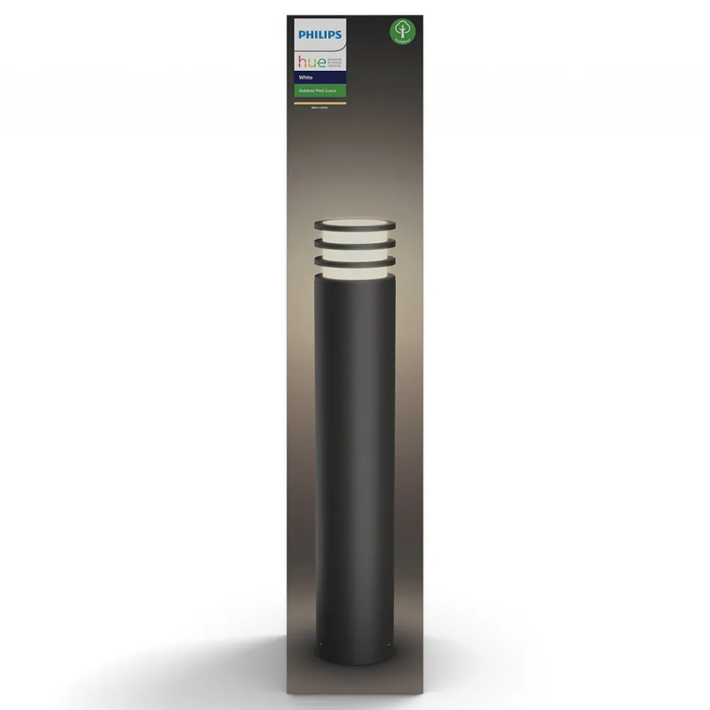 Philips Hue LED-pullertlampe Lucca, antrasitt Hot