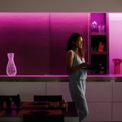 Philips Hue LightStrip Plus 1 m forlengelse| Dekorasjonsbelysning|Smarthus Belysning