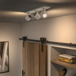 Philips Hue Runner LED-spot, 3 lyskilder, dimmerbryter, hvit| Smarthus Belysning|Spotter I Tak