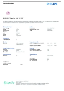 Philips Hue White Ambiance GU10 4,2W reflektorpære 3stk| Gu10 Pærer|Smarthus Lyspærer