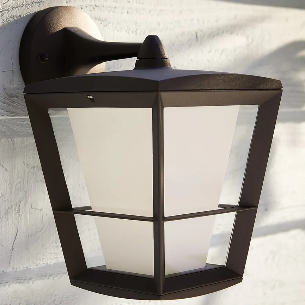 Philips Hue White+Color Econic vegglampe nede| Smarthus Utebelysning