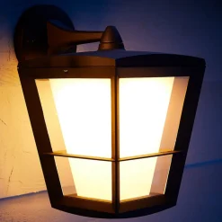 Philips Hue White+Color Econic vegglampe nede| Smarthus Utebelysning