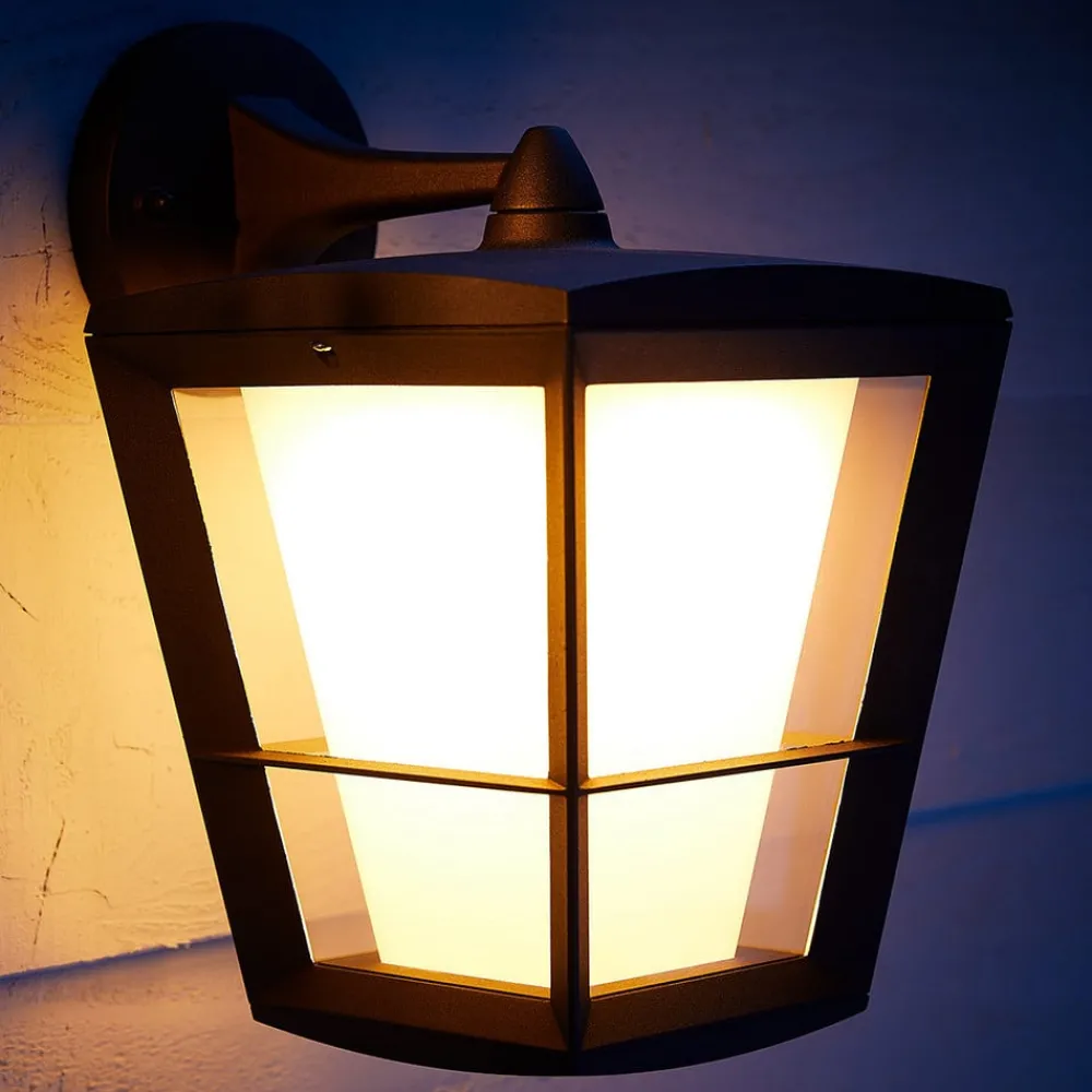 Philips Hue White+Color Econic vegglampe nede| Smarthus Utebelysning