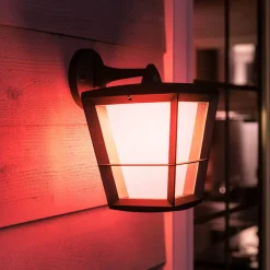 Philips Hue White+Color Econic vegglampe nede| Smarthus Utebelysning