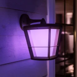 Philips Hue White+Color Econic vegglampe nede| Smarthus Utebelysning
