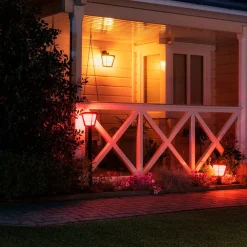 Philips Hue White+Color Econic vegglampe nede| Smarthus Utebelysning