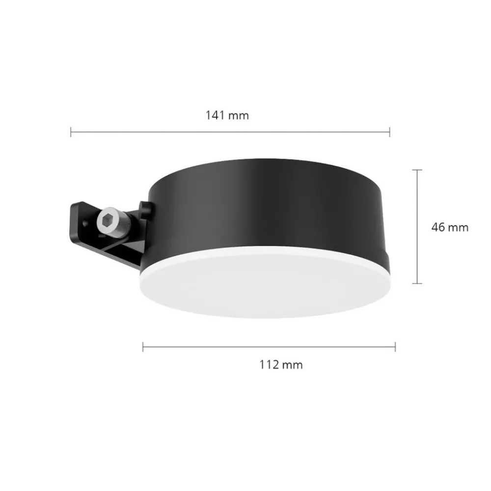 Philips LED solcellevegglampe Vynce, Ø hode 11,2 cm Discount