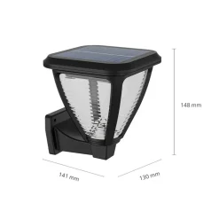 Philips LED solcellevegglampe Vapora New