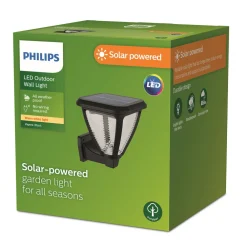 Philips LED solcellevegglampe Vapora New