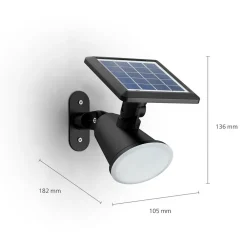 Philips LED solcellevegglampe Jivix Online