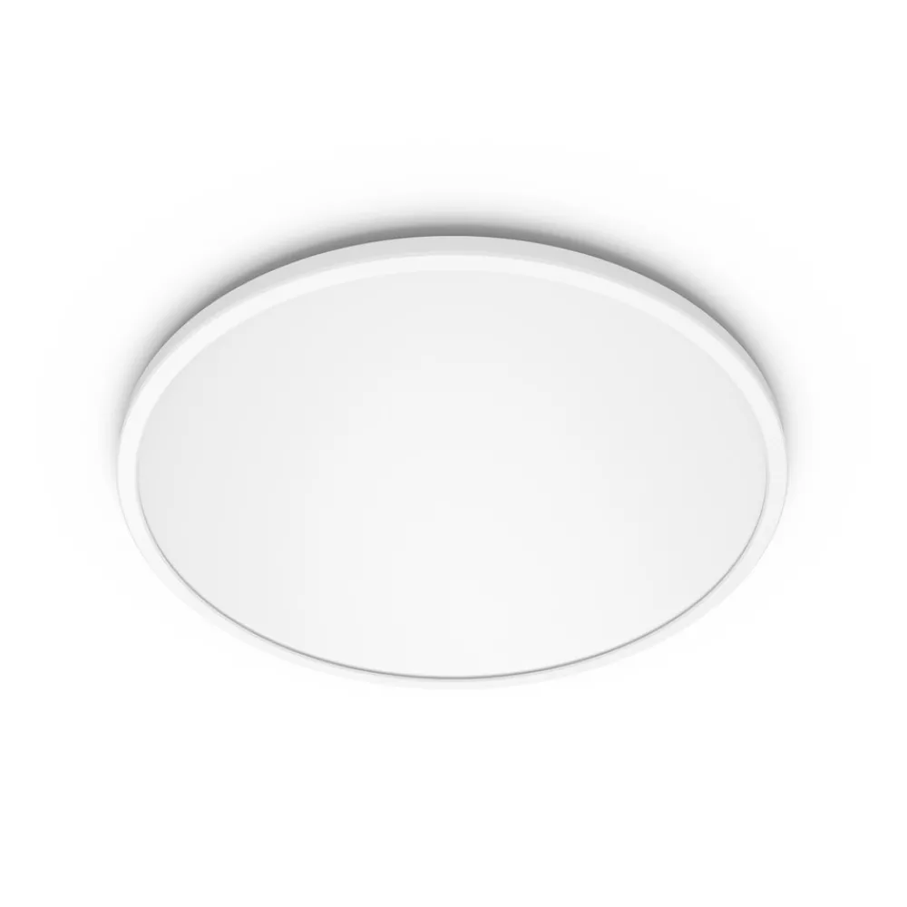 Philips LED SuperSlim 2-pak hvit IP44 Ø 30 cm 2700 K Clearance