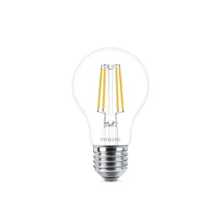 Philips LED-pære E27 4,3W 2 700 K filament 2 stk| Filament Pærer|Filament Pærer
