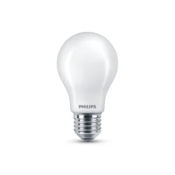 Philips LED-pære E27 4,5W 2 700 K opal 2 stk Best