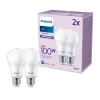Philips LED-pære E27, 13W 1521lm 4 000 K matt 2stk Sale