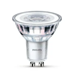 Philips LED-pære GU10 4,6W 390lm 840 klar 36° 2stk| Gu10 Pærer
