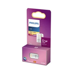 Philips LED-stiftpære G4 1W 827 2 stk| G4 & Gu4 / Mr11 Pærer