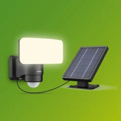 Philips LED-utendørs spot Tylus, svart 5.000K sensor| Solcellelamper Med Sensor|Solcellelamper