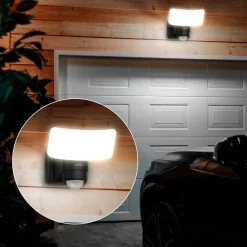 Philips LED-utendørs spot Tylus, svart 5.000K sensor| Solcellelamper Med Sensor|Solcellelamper