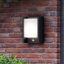 Philips LED-vegglampe Arbour UE, sensor, 2 700 K Hot