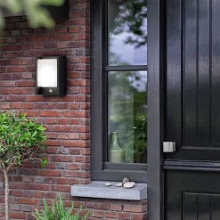 Philips LED-vegglampe Arbour UE, 2-pak, sensor, 2700 K| Vegglamper Med Sensor|Utebelysning Med Sensor