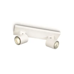 Philips myLiving Runner downlight GU10 2 lyskilder hvit| Spotter I Tak