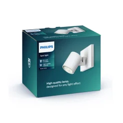 Philips myLiving Runner veggspot GU10 1 lk. hvit Clearance