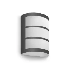 Philips Python LED-vegglampe antrasitt 2 700 K Hot