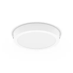 Philips Slim Surface LED 4 000 K rund 21cm hvit| Kontorbelysning