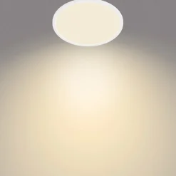 Philips SuperSlim LED IP44 2700K Ø 29,5 cm hvit Best
