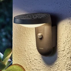 Philips Tyla LED-vegglampe, bevegelsessensor New