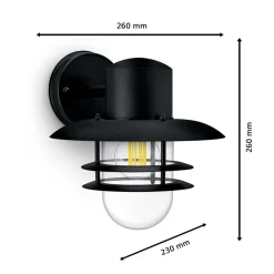 Philips utendørs vegglampe Inyma Discount
