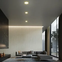 Briloner Plat LED innfelt spot, hvit, Ø 10 cm, 3 000K Sale