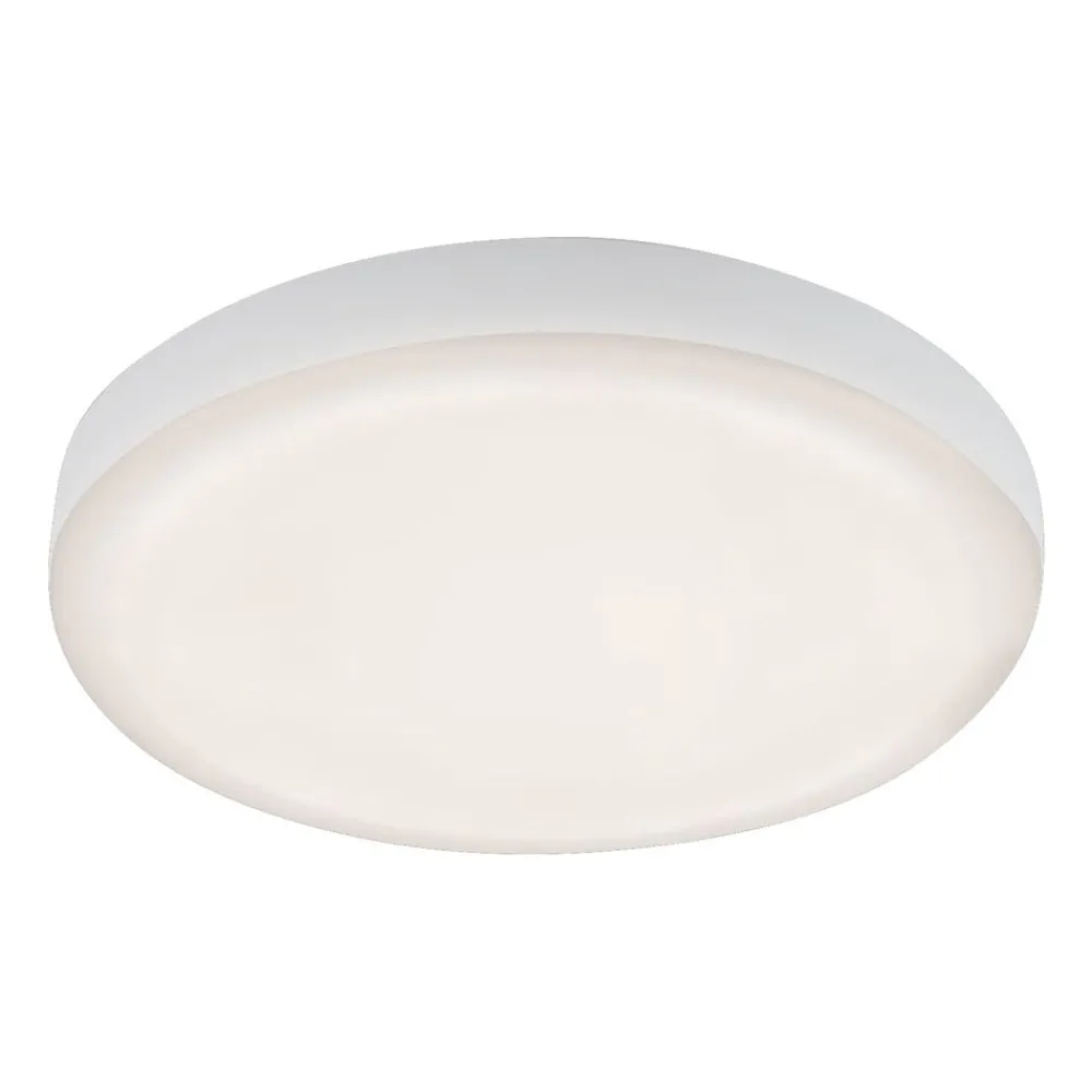 Briloner Plat LED innfelt spot, hvit, Ø 10 cm, 4 000K| Downlights