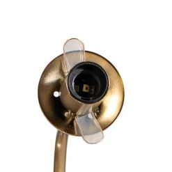 Lucea Portemo hengelampe, messing, Ø 37 cm, 2 lyskilder, glass Hot