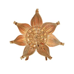 PR Home Agnes gulvstjerne av naturfiber| Julebelysning