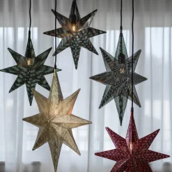 PR Home Capella dekorativ stjerne, 8-takket, sølv 40 cm Online