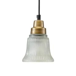 PR Home Emmi hengelampe, antikk messingfarge, Ø 12 cm| Pendellamper