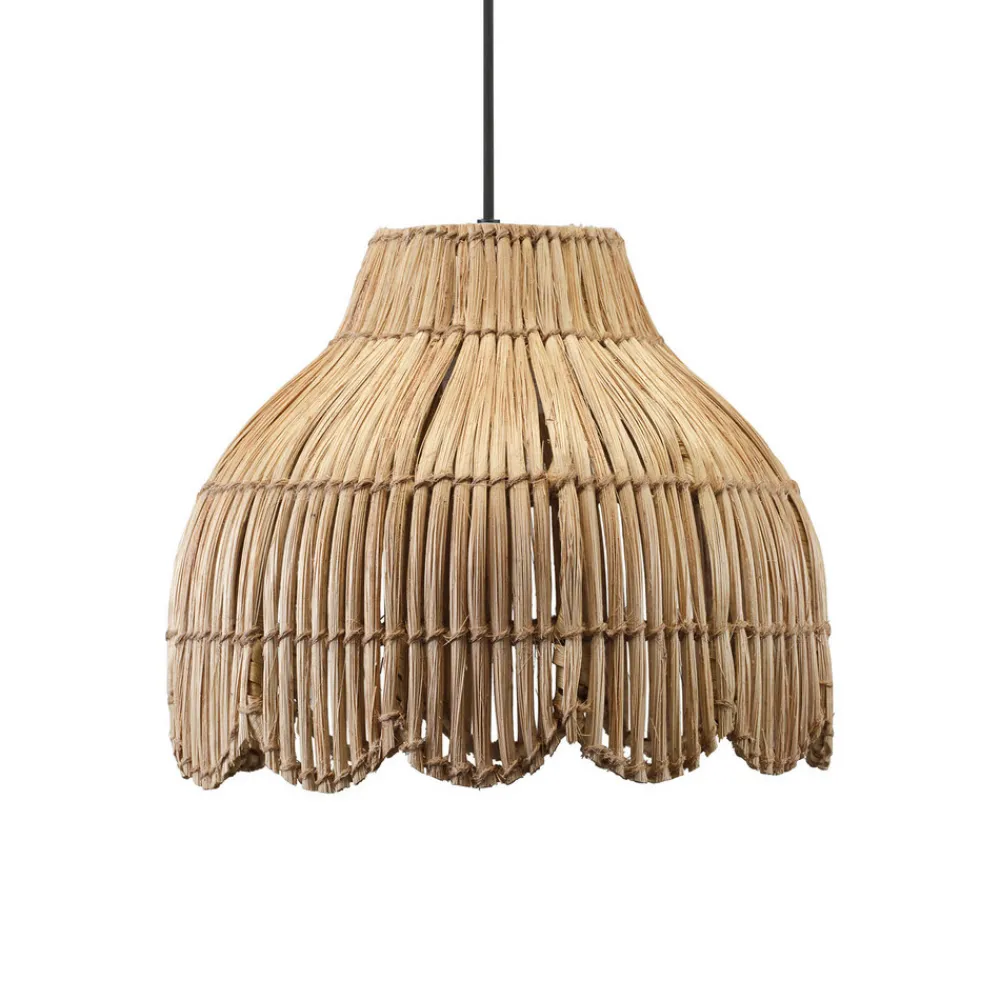 PR Home Pia utendørs pendellampe laget av naturfiber, støpselkabel Hot