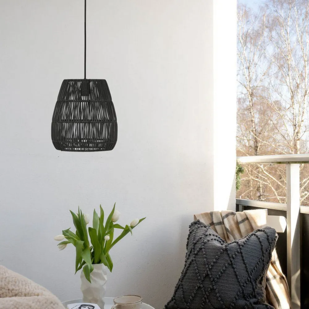 PR Home Saigon utendørs pendellampe svart Ø28cm kabel 2,5m| Pendellamper Utendørs